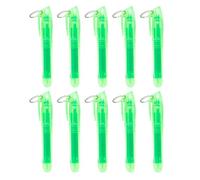 Woedpez Nota Evidenziatori con inchiostro resistente alle, Green | Marcatura delle pagine resistente alle sbavature, clip integrate per tasche o organizer, attacchi in metallo