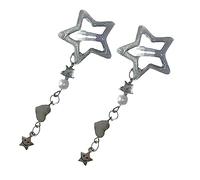 Woedpez Pentagrammi Nappe Clip Dei Capelli Per Le Donne Dolce Fresco Estetico Trend Forcina Accessori Per Capelli Coreani