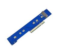 Woedpez Scheda adattatore PCIe PCIe per chassis 1U su 2 dischi rigidi per espandere la capacità del server 1U