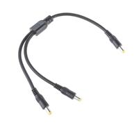 Woedpez Spina A Doppia Spina 5 5 X 2 1 Mm/5 5 X 2 5 MM Corrente Cavo di Prolunga Y Splitter Filo Alimentato 2 Dispositivi Contemporaneamente Con Corrente