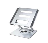 Woedpez Supporto pieghevole per tablet Supporto girevole a 360 gradi Supporto per computer portatile Dissipazione del calore Supporto regolabile in altezza