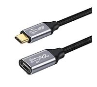 WOEIFGV Cavo di prolunga USB C Gen 2 100W 3.1 maschio a femmina cavo video Extender cavo dati