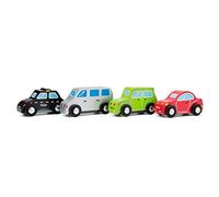 New Classic Toys Vehicles Set-4 cars, Colore auto-DeLuxe, 11934