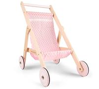 Carrozzina in Legno per Bambole e Peluche