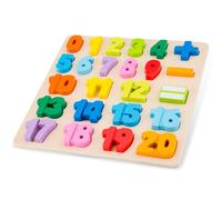 Woet® Set Perline Legno 230 Pezzi, con 4 Lacci, Gioco Infilare Bambini, Montessori Motricità Fine, Coordinazione Mano Occhio, Schemi e Creatività, A Partire da 3 Anni
