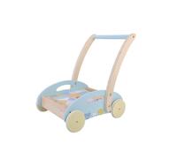 Woezel en Pip Houten Blokkenkar 27x35x36 cm