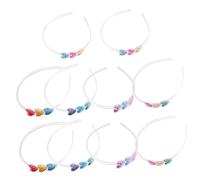 WOFASHPURET 10 pezzi Cerchietto Glitterato per Design Paillettes per Feste Compleanni e Costumi Accessori Romantici e Accattivanti per Occasione