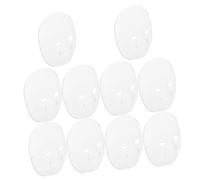 WOFASHPURET 10 Pezzi Maschera Dell'opera Di Pechino Maschera Per Il Viso Fai Da Te Cosplay Maschere Per Il Viso Riutilizzabili Colore Maschere Vuote Da Decorare Maschere Bianche Carta Bianca