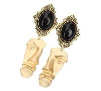 WOFASHPURET 1paio Orecchini Pendenti Stile Faccia Per Donne Gioielli Originali e Divertenti Per Ogni Occasione Adatti Look Casual Festa