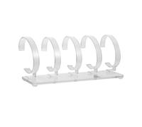 WOFASHPURET 1pezzi Espositore Removibile Acrilico Trasparente Per Orologi Multi- Per Orologi e Sicuro Per Vetrine o