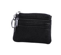 WOFASHPURET 1pezzi Pochette Donna Multifunzionale Portamonete Compatto Con Portachiavi Per Carte Monete e Chiavi Design Elegante e Resistente Per Uso Quotidiano