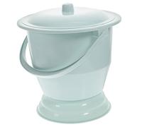 WOFASHPURET 1pezzi Spittoon Portatile Con Coperchio Urinatoio Pratico Per Anziani e Adulti Per Uso Domestico e Notturno Struttura Robusta e Facile Da Trasportare Materiale Spesso e