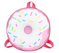 WOFASHPURET 1pezzi Zaino per Ragazzo Ragazza Forma Ciambella Borsa Portatile per Ragazze e Ragazzi Zaino per Scuola e Viaggi Borsa Portaoggetti in Materiale