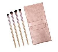 WOFASHPURET 1sacchetto Pennelli Per Ombretto Portatili Mini Brush Kit Per Makeup Occhi Strumenti Cosmetici Per Applicazione Precisa e Facile Per Viaggi e Uso Quotidiano