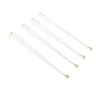 WOFASHPURET 1set Collana Ciondolo Quattro Foglie Di Trifoglio Lega Per Amiche Gioielli Resistenti e Set Coordinato Per Occasioni Diverse