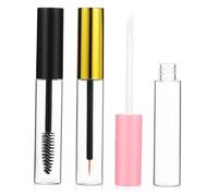 WOFASHPURET 1set Tubetti Vuoti Per Cosmetici Da Contenitori Trasparenti Per Eyeliner Mascara e Lip Gloss Con Applicatori Inclusi Per Makeup e Viaggi