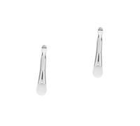 WOFASHPURET 2 Pezzi Pennello Silicone Doppia Punta per Maschere Viso con Spatola e Pennello Flessibile per Applicazione Precisa di Crema Gel Fanghi e Argilla Design Ergonomico ed Elegante per