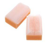 WOFASHPURET 2 pezzi Spazzole Sensory per Spugna Morbida Arancione Massaggio Delicato Corpo e Capelli Ragazzo Ragazza per Stimolazione Sensoriale e Sviluppo Muscolare