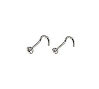 WOFASHPURET 22 Pezzi Set Di Lumache Nasali Nasali Piercing Cerchi Per Il Naso Per Le Donne Anelli Al Naso Borchie Penetranti Gioielli Da Piercing Gioielli Per Il Corpo Piercings Hoop
