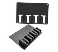 WOFASHPURET 2pezzi Organizzatore Da Parete Per Utensili Per Capelli Porta Tagliacapelli Elettrico e Pettini Supporto Per Strumenti Da Barbiere Risparmio Di Spazio e Durevole