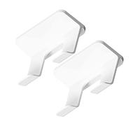WOFASHPURET 2pezzi Supporto Per Asciugacapelli Porta Phon Da Bagno Organizer Da Muro Per Asciugacapelli Struttura Resistente e Pratica Per Uso Domestico