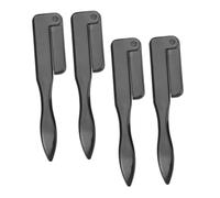 WOFASHPURET 4 pezzi Spazzole Sopracciglia Pieghevoli per Trucco Pennelli Single Head Leggeri e Resistenti per Modellare le Sopracciglia Strumenti di Bellezza per Donne e Ragazze