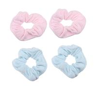 WOFASHPURET 4pezzi Elastici per Capelli in Microfibra Accessori per Capelli Bagnati Adatti per Code di Cavallo Semiraccolti Semisciolti Chignon Usabili Dopo la Doccia Nuoto Esercizio Fisico