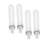 WOFASHPURET 4pezzi Lampada Per Nail Art Da Lampada Per Polimerizzazione in Gel Utile Per Asciugare Diversi Tipi Per Unghie Come e Colla Led Dimensioni Ridotte Leggera Facile Da Trasportare e r