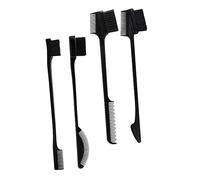 WOFASHPURET 4pezzi Pettini Per Sopracciglia Doppia Testa Spazzole Per Modellare Le Sopracciglia Piccoli Pettini Per Multiuso Strumenti Per Trucco Per Donne