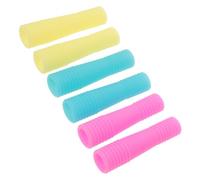 WOFASHPURET 6 pezzi Copri Forbici in Silicone Flessibile Antiscivolo per Manicure Art Protezioni Salvapunte Piccole e Portatili per Uso Professionale e Domestico Colore Casuale Colore Casuale