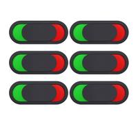 WOFASHPURET 6 pezzi pannelli per porta libera/oscurati, non disturbare porta, 10 x 4 cm, pannello per conferenze, WC non disturbare, adatto per ufficio, riunione, bagno