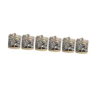 WOFASHPURET 6pezzi Titolo Proposto Da Pz Di Bottiglie Di Rame Intagliate Per Aromi Pendenti Decorativi Da Appendere Accessori Vintage Per Auto e Casa