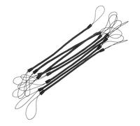 WOFASHPURET 8pezzi Cordini Retrattili Per Penna Corda Antifurto Per Scrittura Lanyard Con Struttura Molla Accessorio Pratico e Sicuro Per Ufficio e Scuola