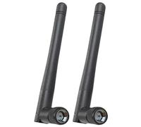 WOFASHPURET Antenna Wifi 2.4g a Alto Guadagno Set da 2 Pezzi, Modulo Wireless Compatto Pieghevole per Router Domestico, Ricevitore Segnale Stabile Connettore Rp-sma, Accessorio di