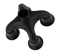 WOFASHPURET Bastone da Passeggio Punta Antiscivolo per Bastoncini da Trekking Protezione per Piedi Base Quadrupla Accessorio per Bastoni Sostituzione Facile Stabilità su Superfici Diverse Asso