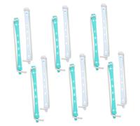 WOFASHPURET Bigodini per Permanente in Plastica Colorati 12 Pezzi per Chioma Corti e Lunghi Rulli per Arricciare Chioma Donna Strumenti Portatili per Styling