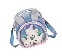 WOFASHPURET Borse a tracolla mini zaino scuola ragazza giocattoli vagabondo snack borse tracolla sling bag borsetta tracolla shoulder bag borsa per Borsa di pelle Blue