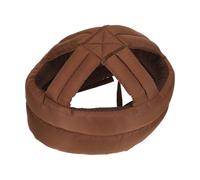 WOFASHPURET Casco Morbido Protettivo per Anziani Regolabile Traspirante Caffè, Cappello Anticaduta Imbottito in Schiuma per Prevenzione Traumi Cranici e Dispositivi di Protezione Individuale