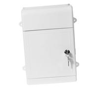 WOFASHPURET Cassetta Postale da Parete in Plastica e Metallo, Ampia Capacità, Resistente Agli Agenti Atmosferici, per Reclami e Suggerimenti in Uffici e Spazi Pubblici