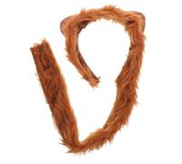 WOFASHPURET Cerchietto Orecchie Leone Per Costume e Cosplay Accessorio Per Halloween Kawaii Per