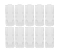 WOFASHPURET Clip per Sacchetti Sottovuoto Cerniera, Set da 10 Fermagli Riutilizzabili per Compressione e Conservazione Alimenti, Compatibili Sacchetti per Vestiti e Biancheria, Ottimizzazione