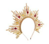WOFASHPURET Corona da Principessa Elegante per Matrimonio e Feste Fascia Leggera da Donna per Cerimonie Cosplay e Servizi Fotografici Accessorio Vintage Ispirato all Europa