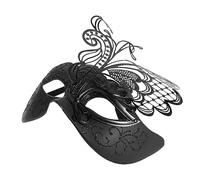 WOFASHPURET Maschera Farfalla Cosplay Decorativa con Strass Maschera da Festa per Adulti Accessorio Vintage per Balli e Carnevale
