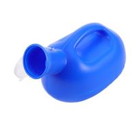 WOFASHPURET Orinatoio in Plastica Resistente con Coperchio Portatile e Compatto per Anziani e Viaggi Bottiglia per Urina Maschile Antispreco per Utilizzo Quotidiano e il