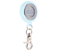 WOFASHPURET Orologio Da Tasca Digitale Per Studenti Cronometro Clip Con Catenella Per Design Pratico e Materiale Ottimo Per Esami e Regali Per La Festa Della Mamma