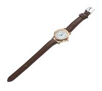 WOFASHPURET Orologio Digitale in Marrone e Piccolo Orologio Tavolo Per Ragazze e Signore Design Lussuoso e Per Ogni Occasione