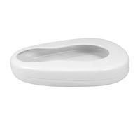 WOFASHPURET Padelle Portatili Per Pazienti Allettati e Anziani in Smalto Design Antisversamento e Accesso Semplificato