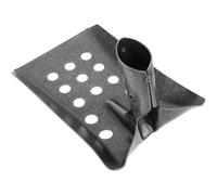 WOFASHPURET Pala per Setacciare Fango in Metallo Resistente, Pala per Pulizia Pozzi e Fossi Struttura Rinforzata, Utensile per Lavori di Drenaggio e Giardinaggio