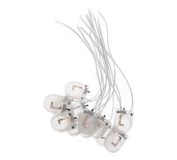 WOFASHPURET Portabatterie a Bottone Singolo Compatibile con Batterie Lir2032, Custodia Trasparente con Coperchio Ribaltabile e Interruttore Integrato, Set da 12 Pezzi per Uso Elettronico