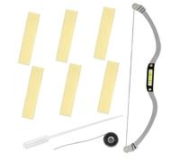 WOFASHPURET Professionale Righello per Sopracciglia Forma di Arco in Lega di Alluminio Strumento per Misurare e Modellare Sopracciglia con Design Curvo Ergonomico per Trucco Preciso e Veloce